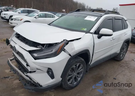 2023 Toyota Rav4 Hybrid Limited z USA, uszkodzony, nr VIN JTMD6RFV3PD112785